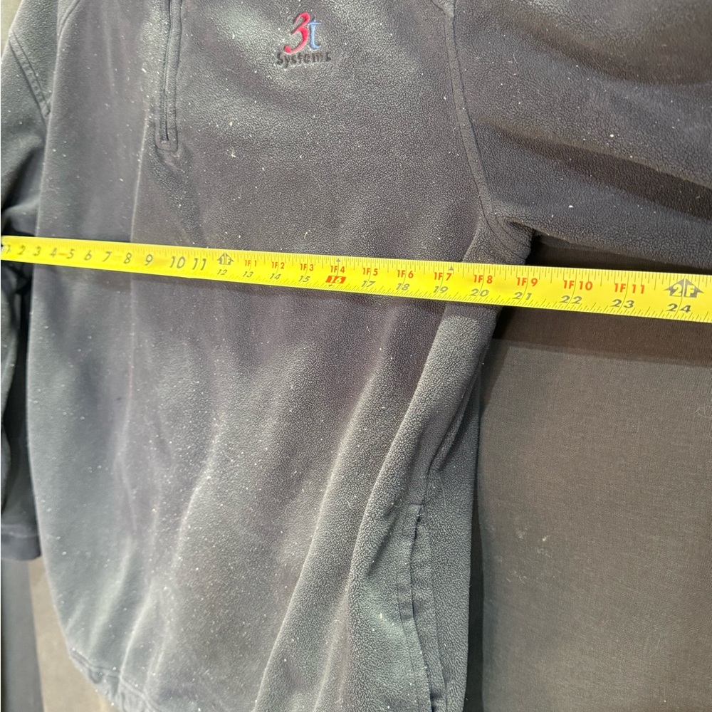 North End Quarter-Zip Fleece Pullover | Charcoal Gray | Large - Picture 7 of 7